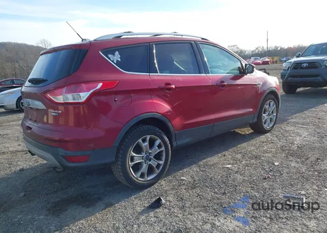 2014 Ford Escape Titanium z USA, uszkodzony, nr VIN 1FMCU9J90EUA81175